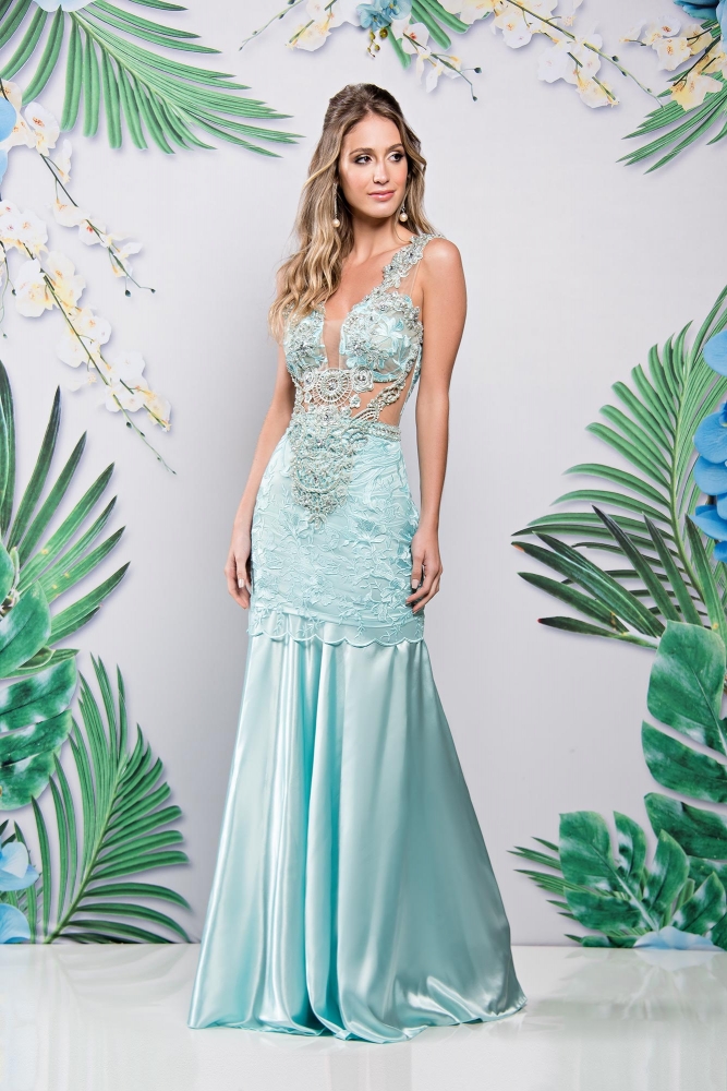 Vestido de renda sales 2 em 1